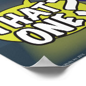 Die. Een ASL klaslokaal poster. Poster (Hoek)