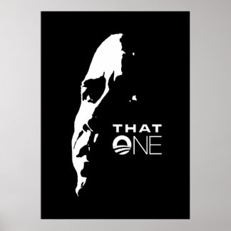 Die ene - Barack Obama POSTER