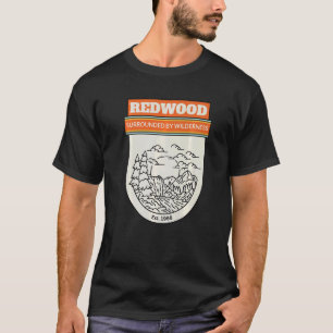 Die enorme bomen National Park Californische staat T-shirt