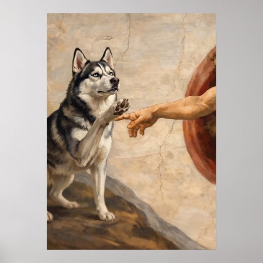 Die Erschaffung des Husky Poster (Voorkant)