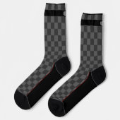 Die etwas anderen Socken - Karo Sokken (Links)