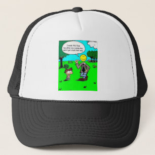 Die Gelukkige Gezichten Offbeat Cartoon Cadeaus & Trucker Pet
