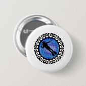 DIE GEWELDIGE VOEDING RONDE BUTTON 5,7 CM (Voorkant /achterkant)