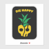 Die Happy Sticker (Vel)