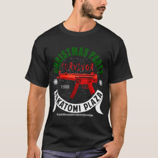 Die Hard T-Shirt Nakatomi Plaza kerstfeest Sur