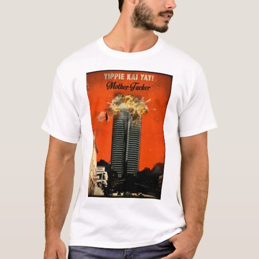 Die harde T-ShirtDie harde retro-reisafdruk T-shirt (Voorkant)