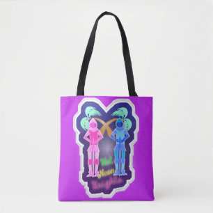Die Hot Neon Knachten Draagtas