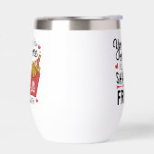 Die ik mijn frietjes zal delen met grappige Valent (Links)