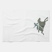 Die kant op. Handdoek (Horizontaal)