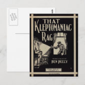 Die Kleptomaniac Rag Briefkaart (Voorkant / Achterkant)
