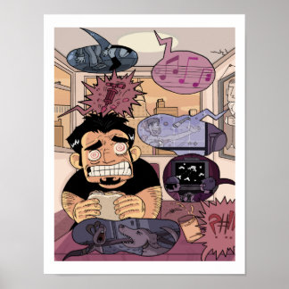 Die lawaaierige buren poster