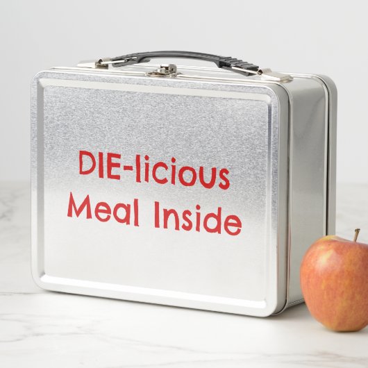 'Die-licious Meal Inside' Grappige horror Dark Hum (In situ)