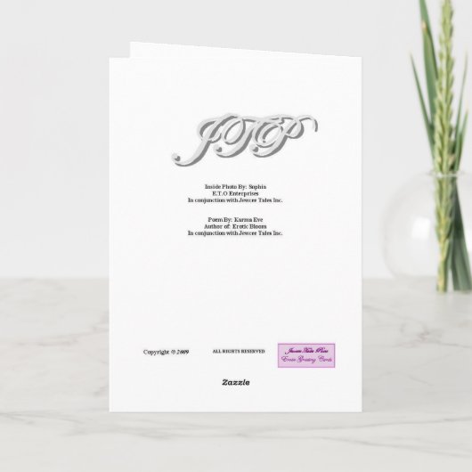 Die Liefde Kaart (Achterkant)