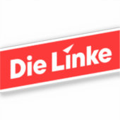 Die linke  sticker (Voorkant)
