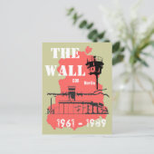 Die Mauer DDR Briefkaart (Staand voorkant)