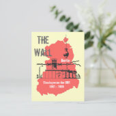Die Mauer special Design Briefkaart (Staand voorkant)