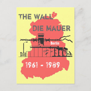 Die Mauer special Design Briefkaart