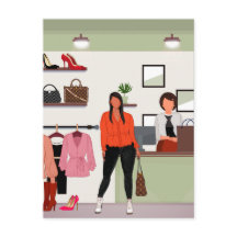 Die meid | Chic Kleurrijk Alledaags Ontwerp