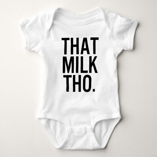 Die melk van Baby Shirt (Voorkant)