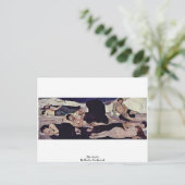 Die Nacht van Hodler Ferdinand Briefkaart (Staand voorkant)