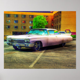die niet van een roze Cadillac houdt Poster