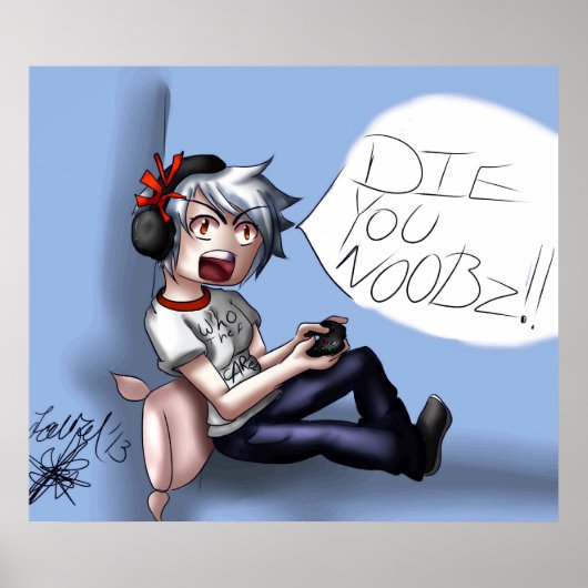 die noobs poster (Voorkant)