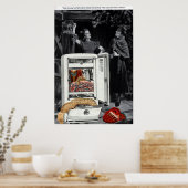 Die Nosey Miss Marple Poster (Keuken)