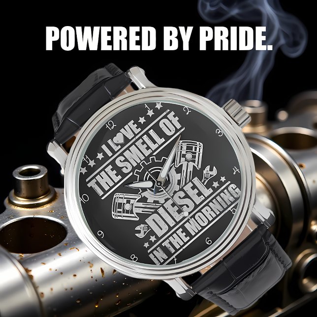 Die ochtenddieselgeur liefhebben horloge (Creator heeft geüpload)