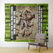 DIE OUDE VIETNAM-VETERAN WANDKLEED (In Situ (horizontaal))