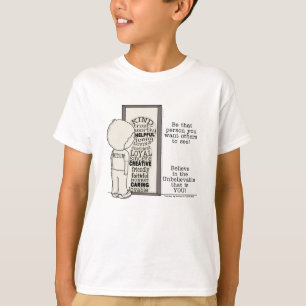 Die persoon zijn t-shirt