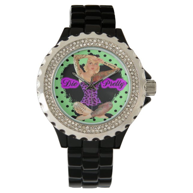 Die  Pinup horloge (Voorkant)