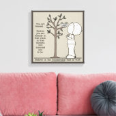 die plaats canvas afdruk (Insitu (Woonkamer))