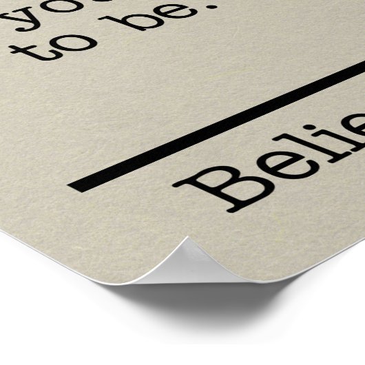 die plaats poster (Hoek)