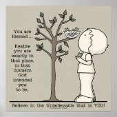 die plaats poster (Voorkant)