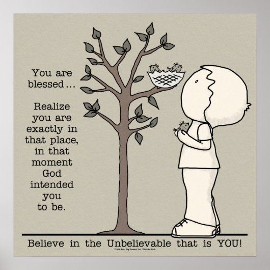 die plaats poster (Voorkant)