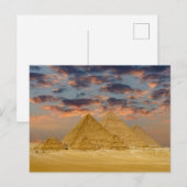 Die Pyramiden Briefkaart (Voorkant / Achterkant)