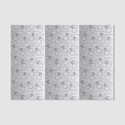 DIE RING THO.......Tissue Paper Tissuepapier (Voorkant)