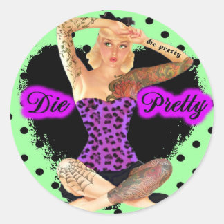 Die ronde sticker