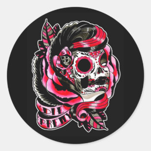 Die ronde sticker