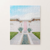 Die roze deur legpuzzel (Verticaal)