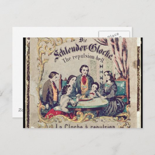 Die Schleuder Glocke - De afstotingsbel Briefkaart (Voorkant / Achterkant)