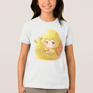 Die Schnecke und der Zauber der Blütenkronen.1 Tri-Blend Shirt
