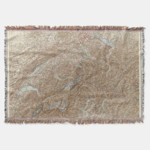 Die Schweiz, Zwitserland Atlas Map Deken