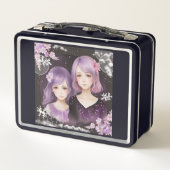 Die Schwestern Lavendel & Sakura (Achterkant)