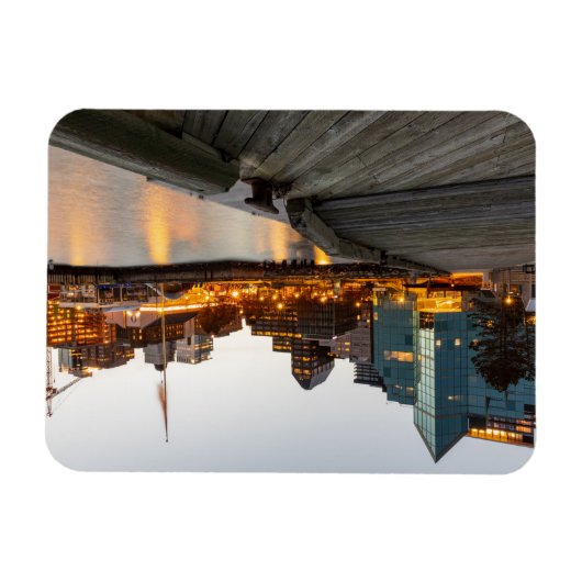 Die Skyline von Halifax in Kanada Magnet Magneet (Horizontaal)