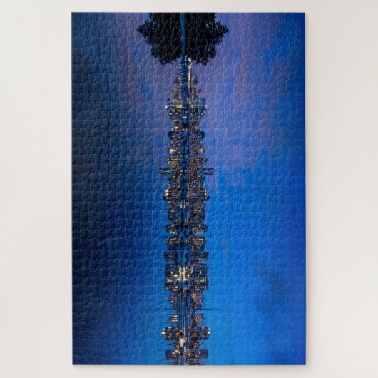 Die Skyline von Vancouver in Kanada Puzzle Legpuzzel (Verticaal)