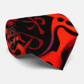 Die snijdt Floral Gladde hoek Elegant Patroon Stropdas (Opgerold)