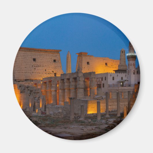 Die Tempel von Luxor Magnet Magneet (Voorkant)