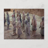 Die Terracotta Armee von Xian in China Briefkaart (Voorkant)