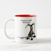 Die tijd van het jaar tweetonige Mok (Links)